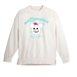 Walt Disney World parks Snowman pull over sweater Santa